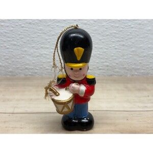 Vtg Treasure Masters Christmas Tree Ornament Drummer Boy